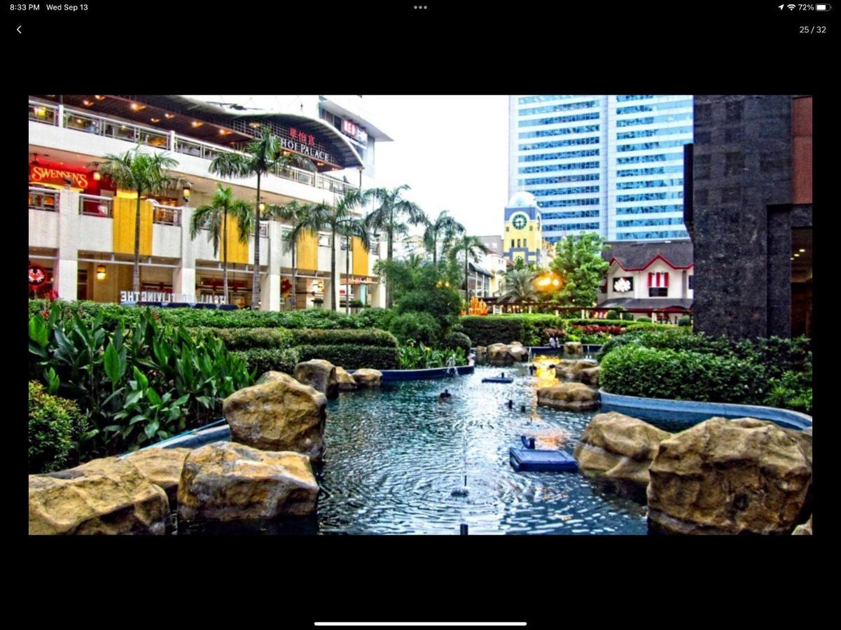 Classy 2Br Suite At Eastwood City With Pool And City Skyline View Manila Eksteriør bilde