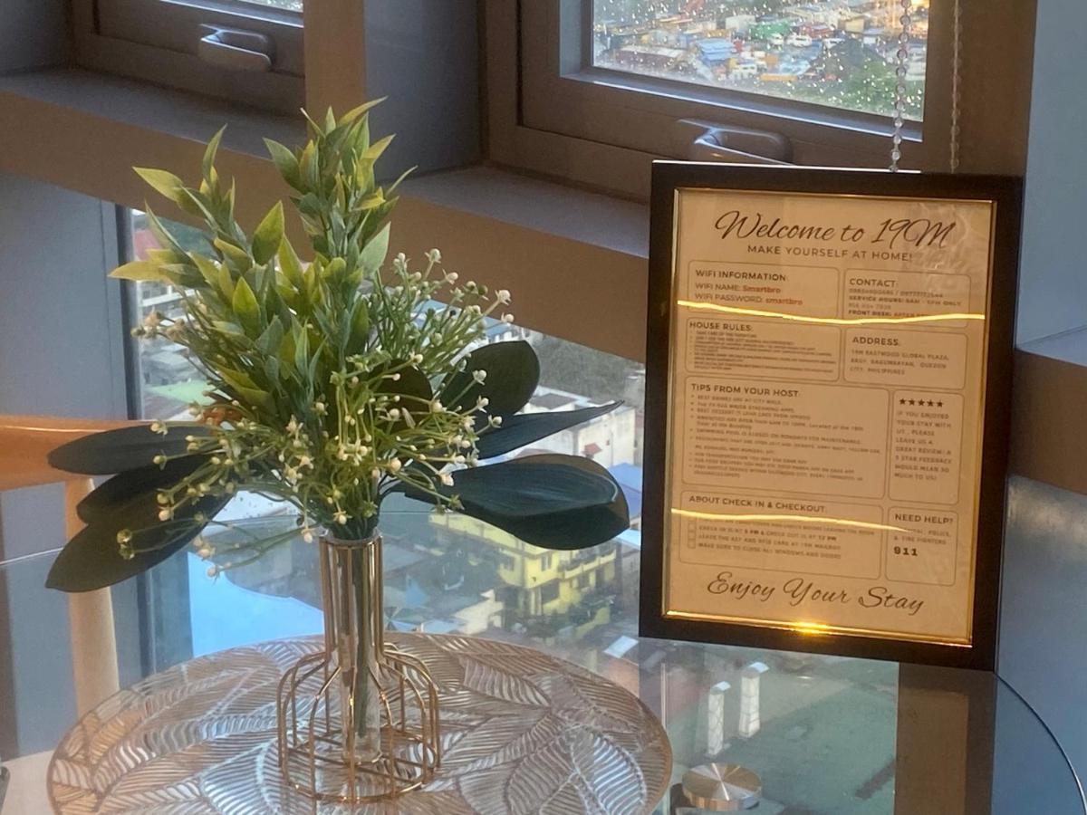 Classy 2Br Suite At Eastwood City With Pool And City Skyline View Manila Eksteriør bilde